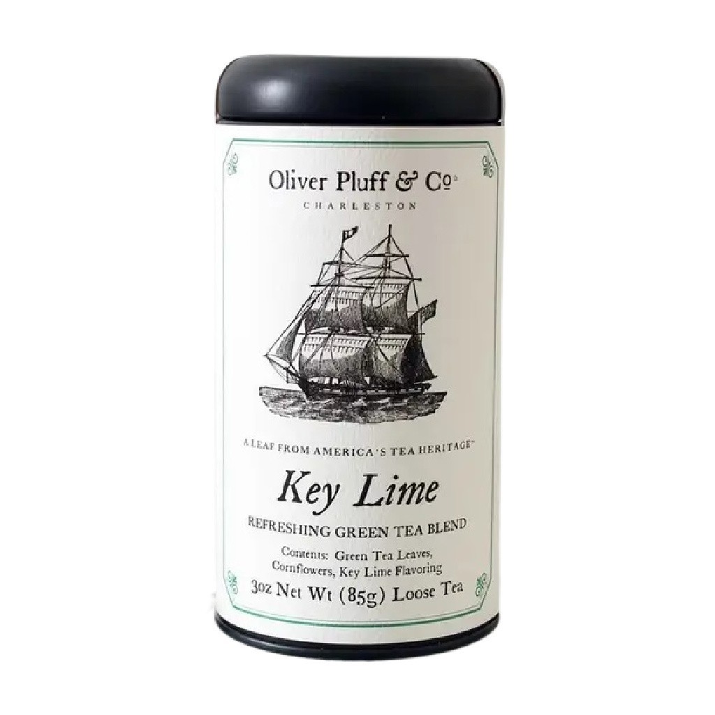 Oliver Pluff & Co. Key Lime Loose Tea in Signature Tin