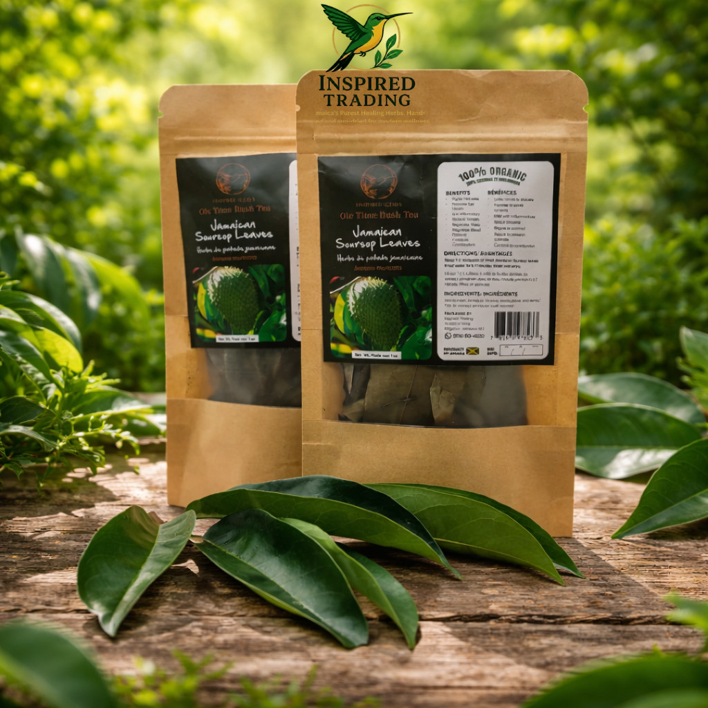 Authentic Jamaican Soursop Leaf-Jamaican Bush Tea • Available in US & Canada
