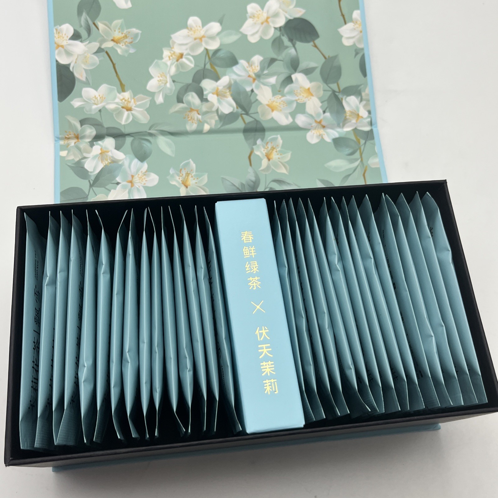 SEE PIC Li Mo Cha Jasmine Tea Piao Xue Green Tea Chinese Scented Loose Leaf 30ct