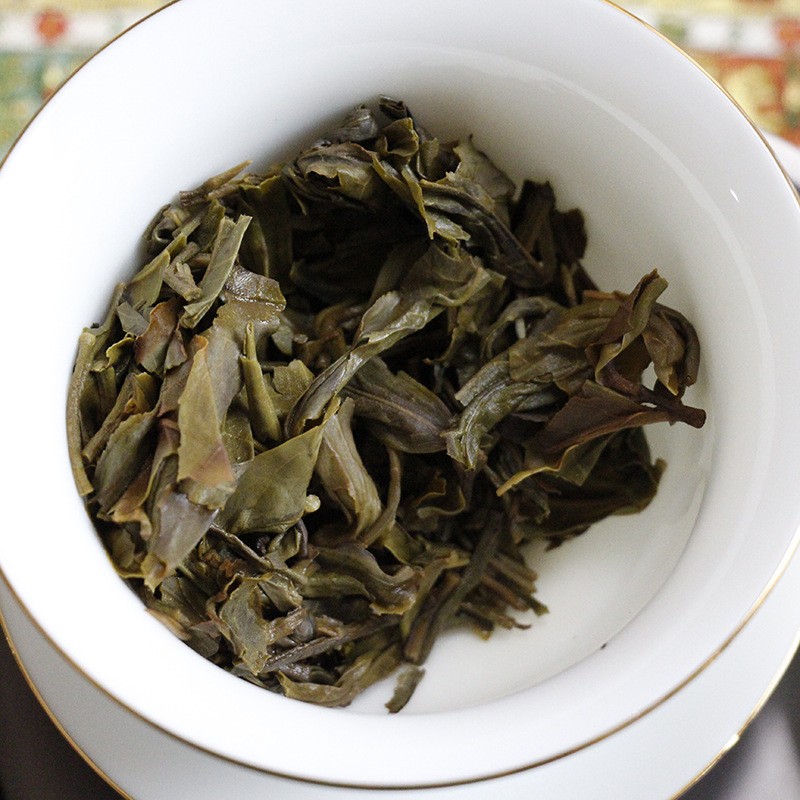 357g Yunnan Ancient Tree 2022 Iceland Pu’er Tea Raw Tea Cake Qizi Cake Tea