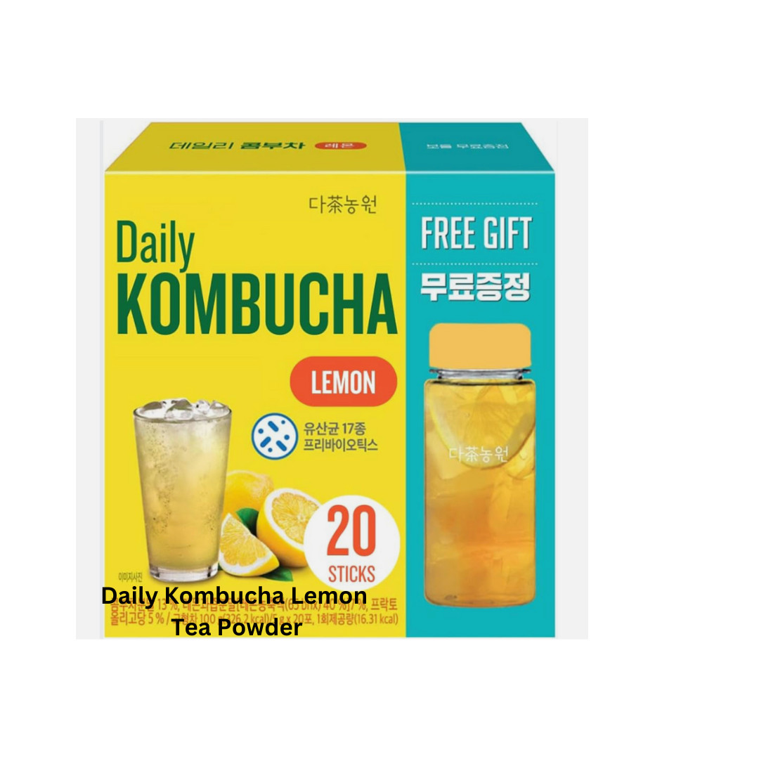 Kombucha Korean Lemon Daily Tea Powder 5g x 20 Sachets
