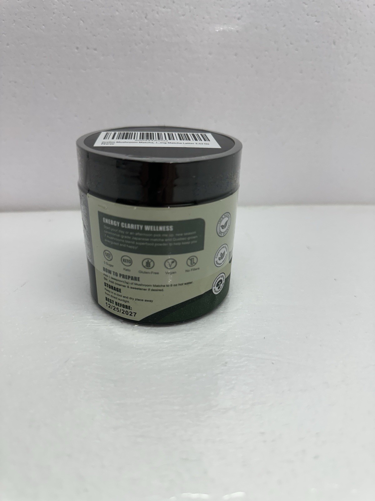 Mushroom Japanese Matcha Blend Green Tea Powder 3.52oz