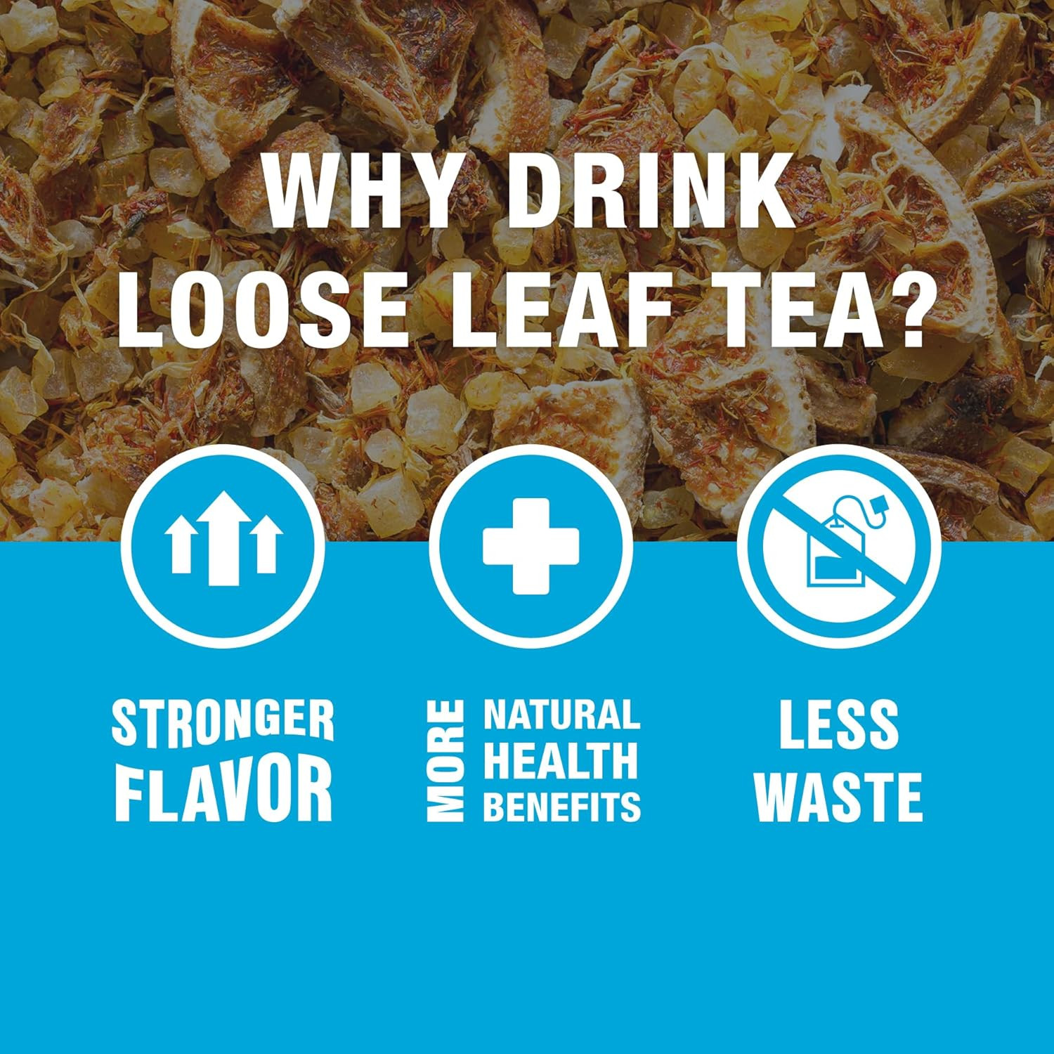 Maui Mango, Loose Leaf, Mango Pineapple Herbal Tea, Premium Non-Caffeinated Frui