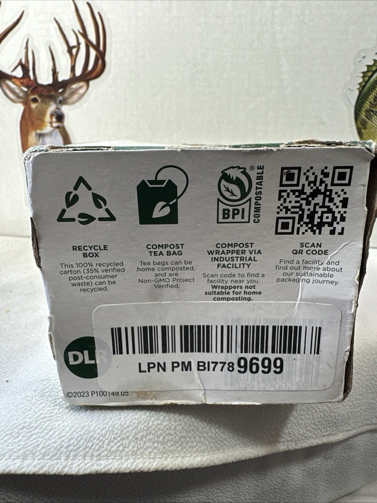 Organic Dandelion Leaf And Root Tea Caffeine Free 16 Ba Exp.11/27 FREE SHIPPING