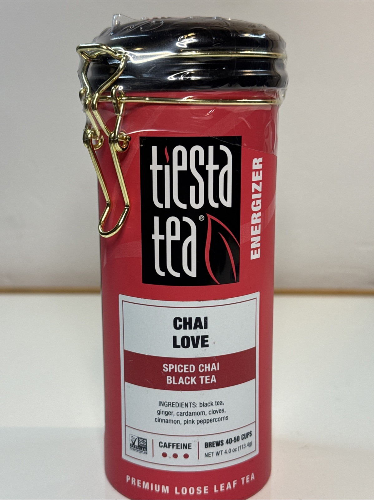 Tiesta Tea Chai Black Tea | Premium Loose Leaf | 4oz Tin | 50 Cups Ex 11/27