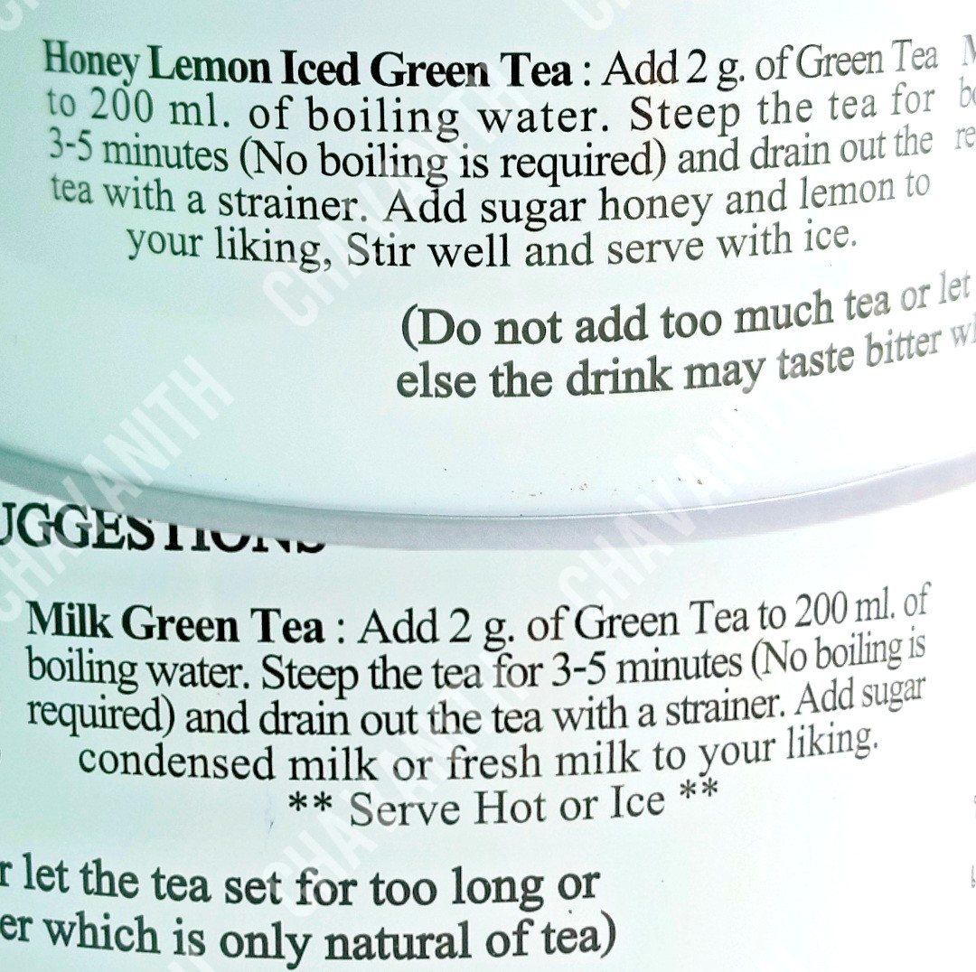 ChaTraMue Green Tea Powder Tin Can, No Artificial Colors 7.76 oz (220 g)【US DDP】