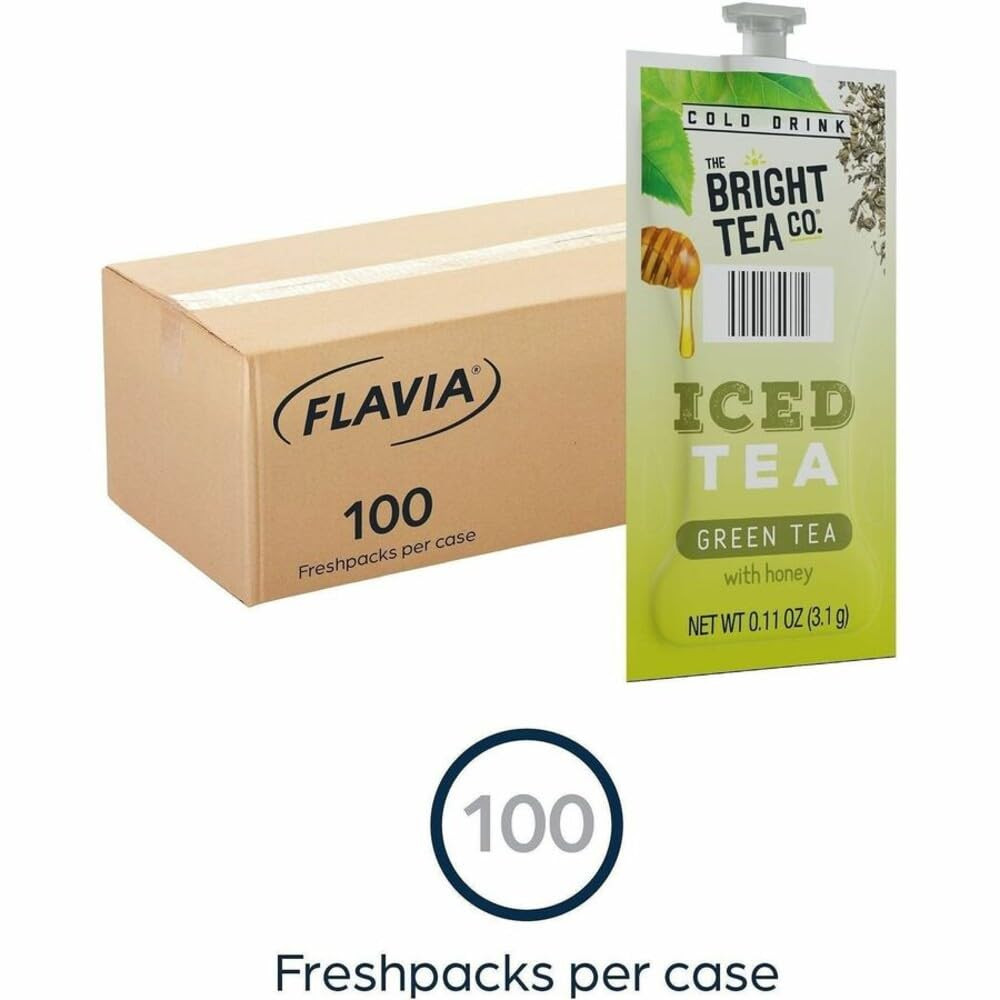 Iced Green Tea with Honey Freshpacks – 100 Count for Brewers