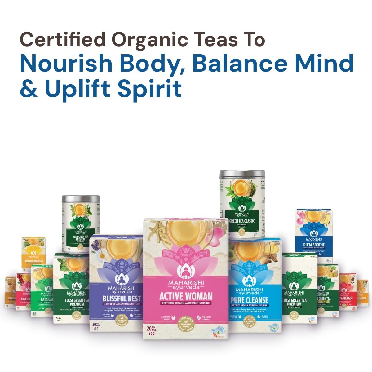 Maharishi Ayurveda All Natural Pitta Soothe Herbal Tea, 20 Tea Bag