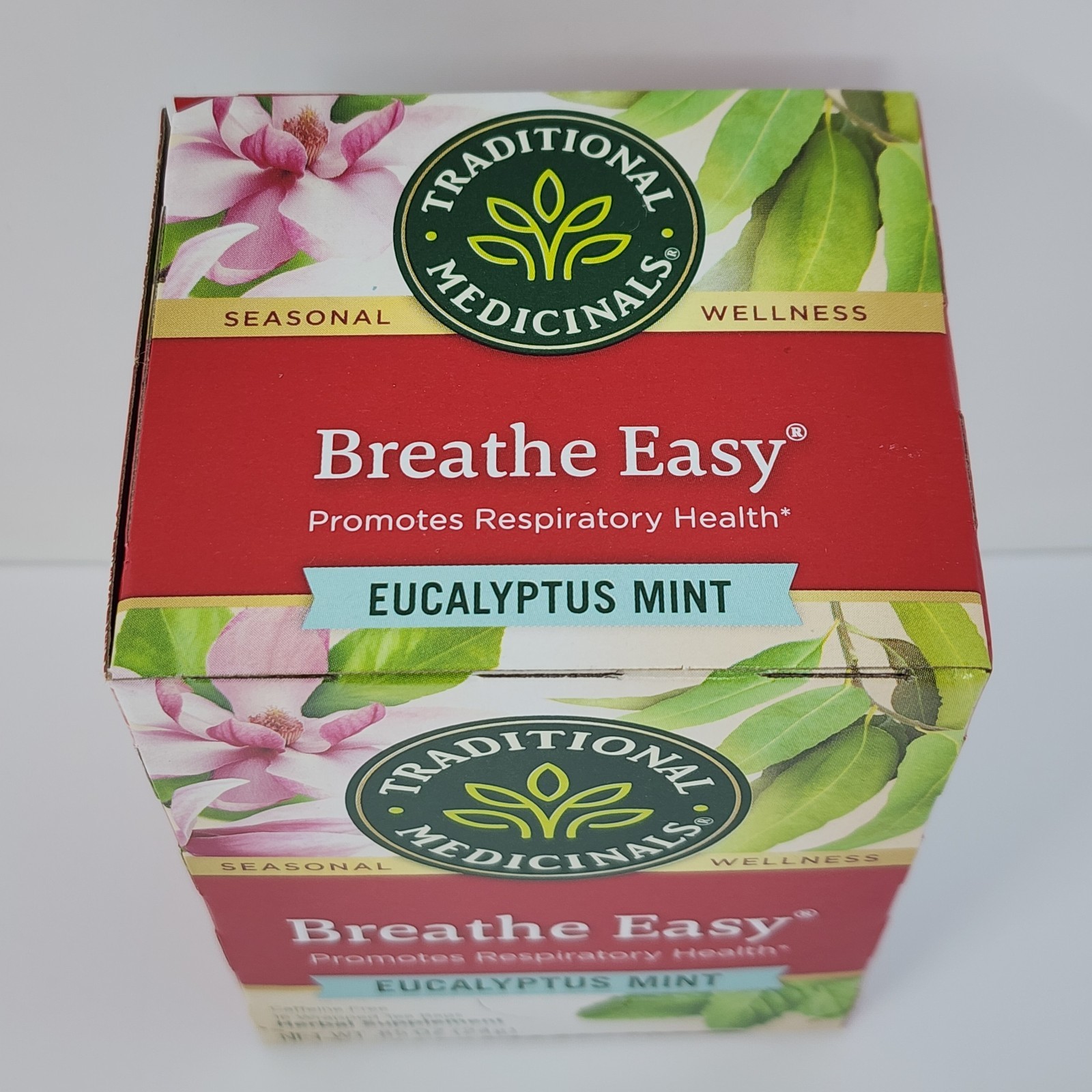 Traditional Medicinals Breathe Easy Eucalyptus Mint Herbal Tea (96 Tea Bags)