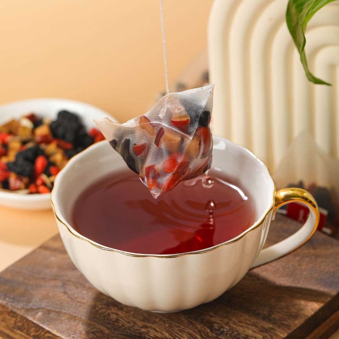 Five Treasure Ginseng Tea – Herbal Red Date Blend for Energy & Kidney Support