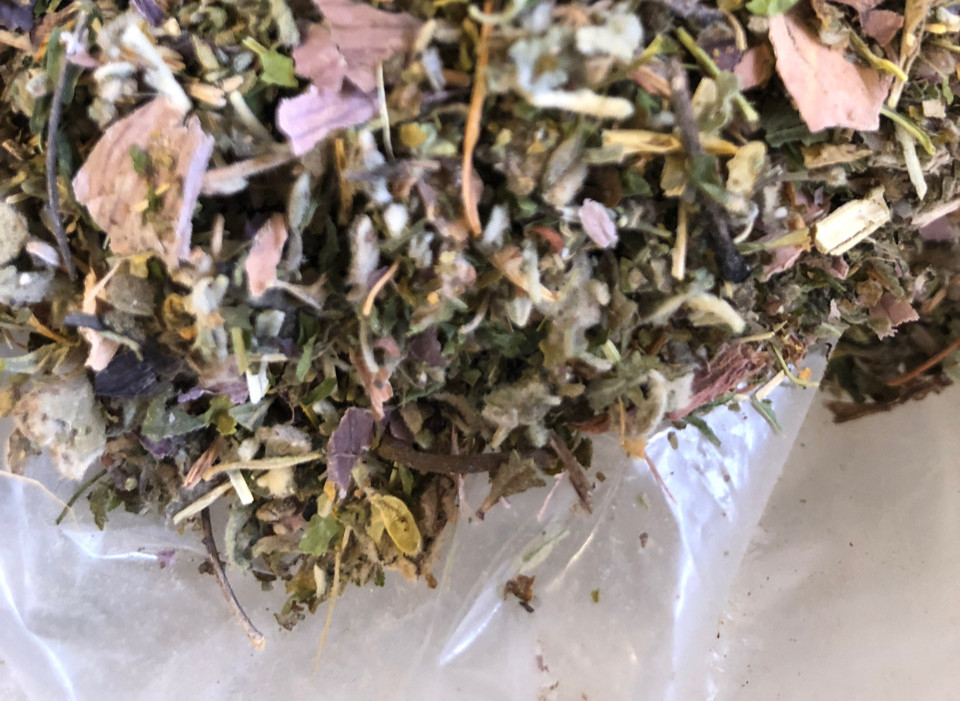 No.1 Herb Tea Mix Damiana Mullein Skullcap Passionflower Lotus Flowers – 1/2 oz