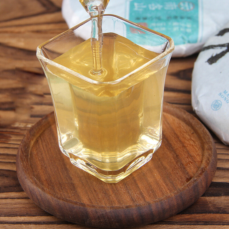 Premium Yunnan Raw Pu-erh Tea Mansong Old Tree Wangzi Mountain Natural 100g Cake