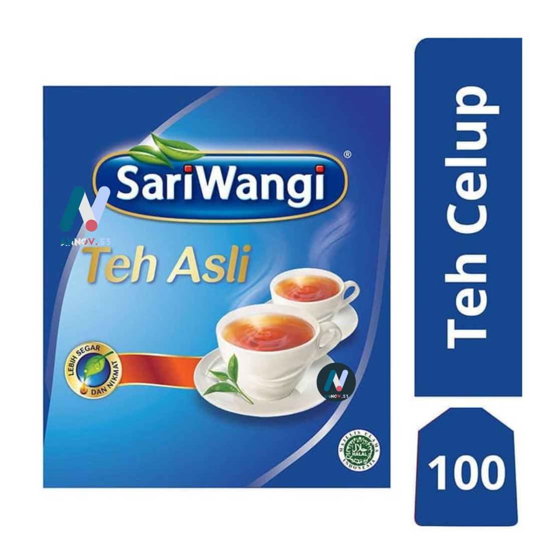 SARIWANGI Premium Black Tea Original Indonesian Fragrance Legendary 100 Tea Bags
