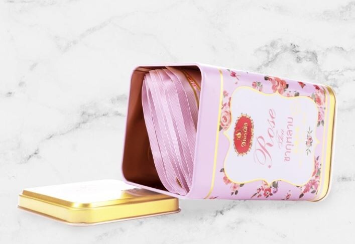 Rose Tea Number one brand 50g. (PACK 5 G. x 10 SACHETS), Thailand