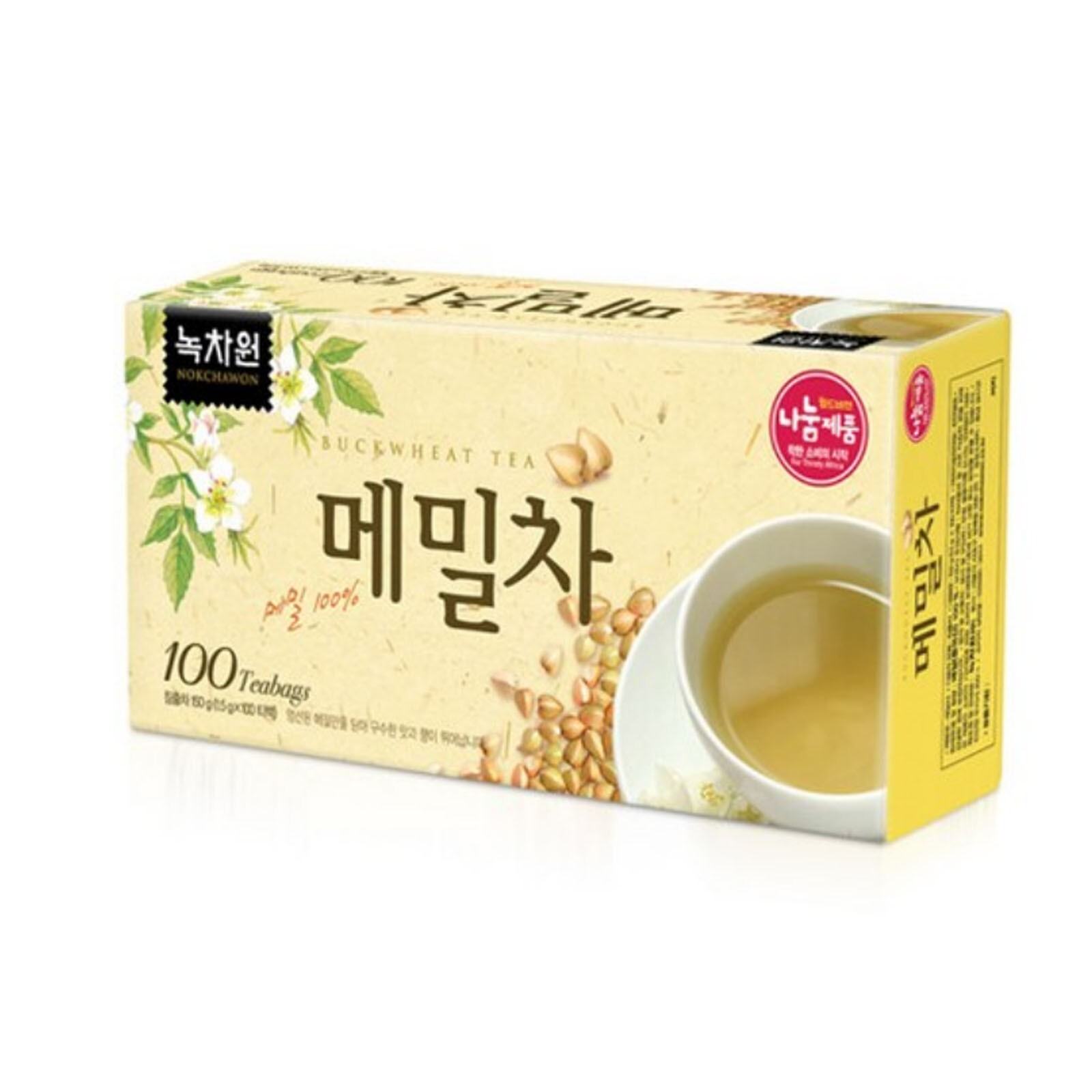 Korea Nokchawon Buckwheat Tea 100 Tea bag