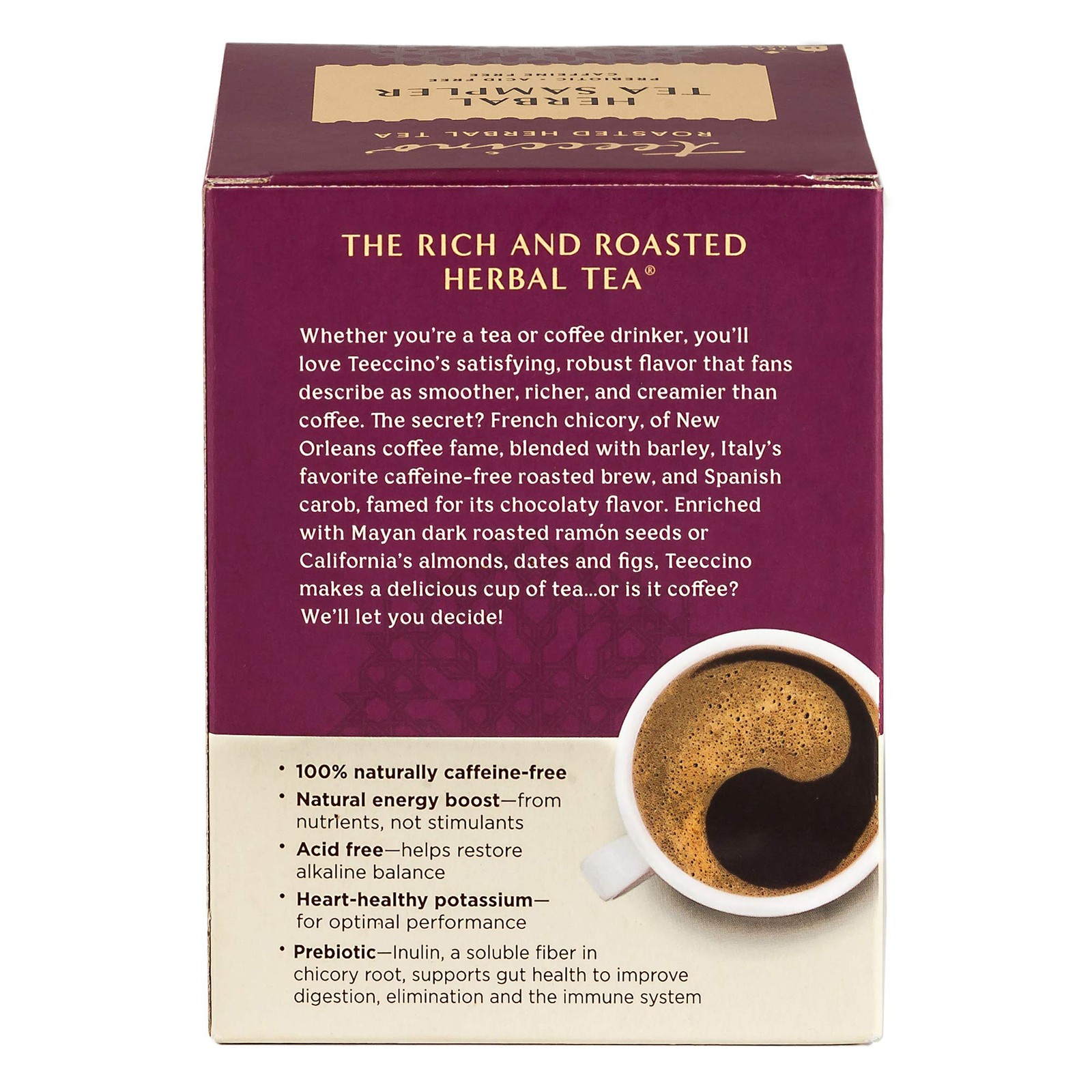 Herbal Tea Sampler Assortment – 12 Tea Bags – Maca Chocolaté, French Roast, H…