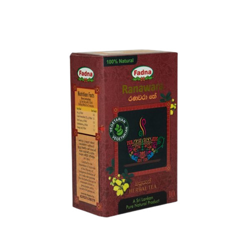 Fadna Ranawara Herbal Tea Organic Ayurvedic Pure Natural Vegetarian Ceylon