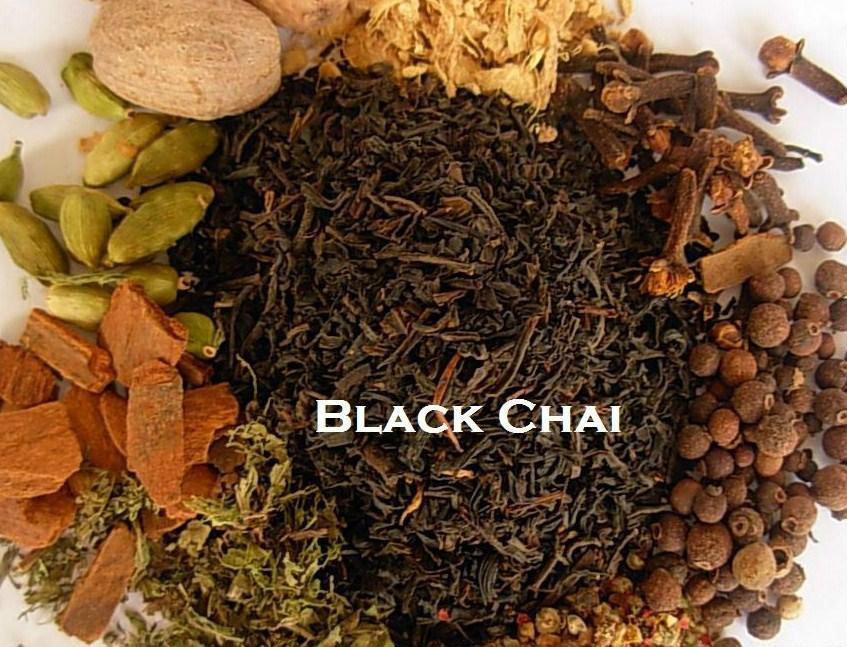Chai Black Organic Tea loose leaf or tea bags healthy spices organic black tea