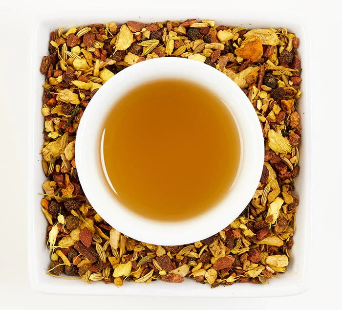 The Tea Spot Tumeric Tonic Whole Leaf Herbs & Roots Caffeine Free