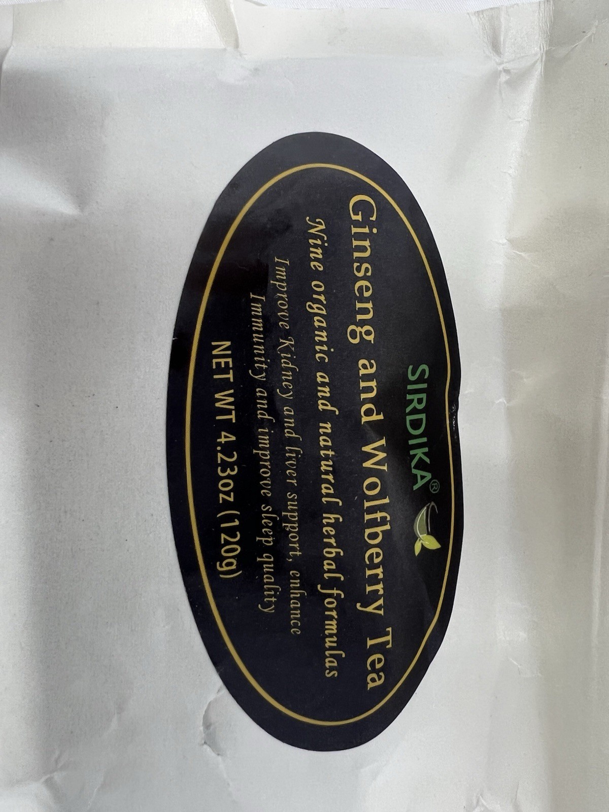 HerboZenith Ginseng and Wolfberry Tea 4.23 Oz 120g