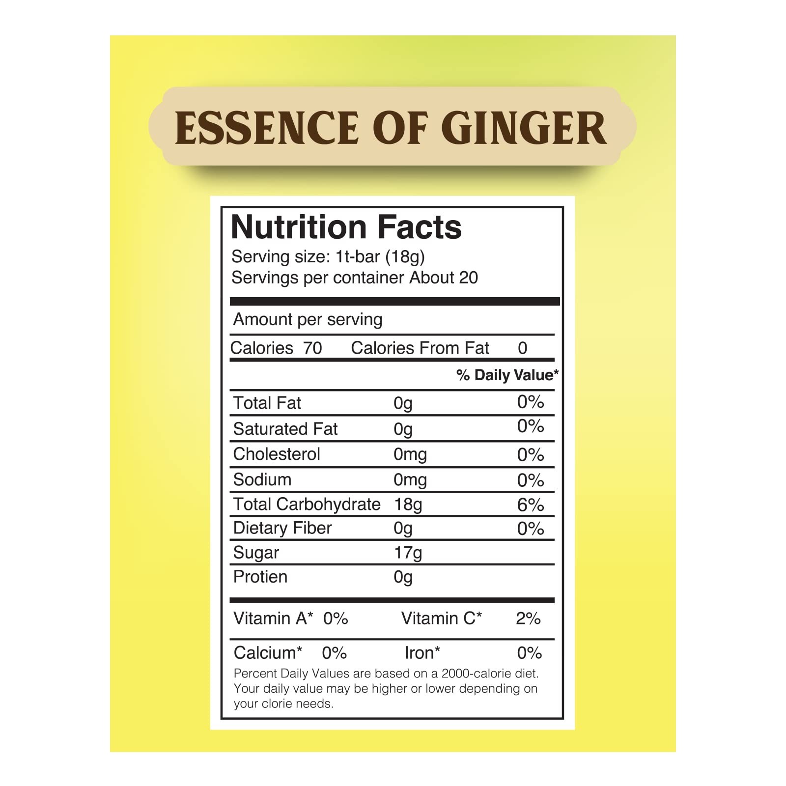 Natural Honey Lemon Ginger Herbal Tea 20 Sachet Packets Instant Beverage 18…