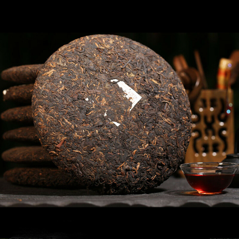 2499g Yunnan Ruyi Qizi Pu’er Tea Cake 7 Cakes Ripe Pu Erh Black Tea Chinese Tea