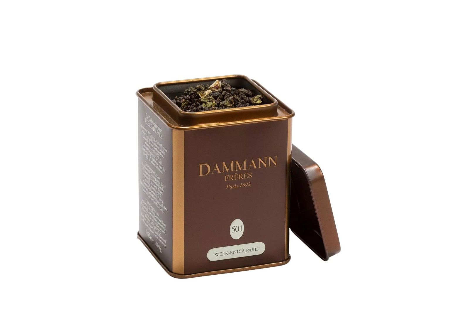 Dammann Freres Loose Leaf, Weekend à Paris, Premium Gourmet French Oolong Tea…