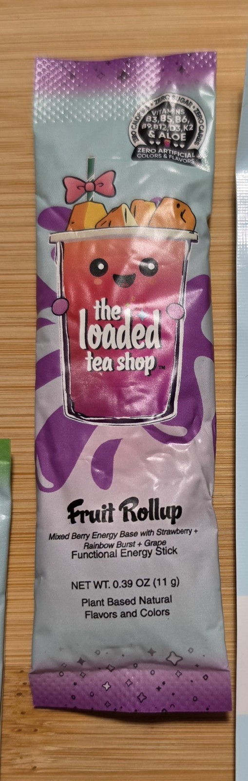 The Loaded Tea Shop Clean Energy Sticks, Zero Sugar Vegan, Gluten Free, 0.39 oz