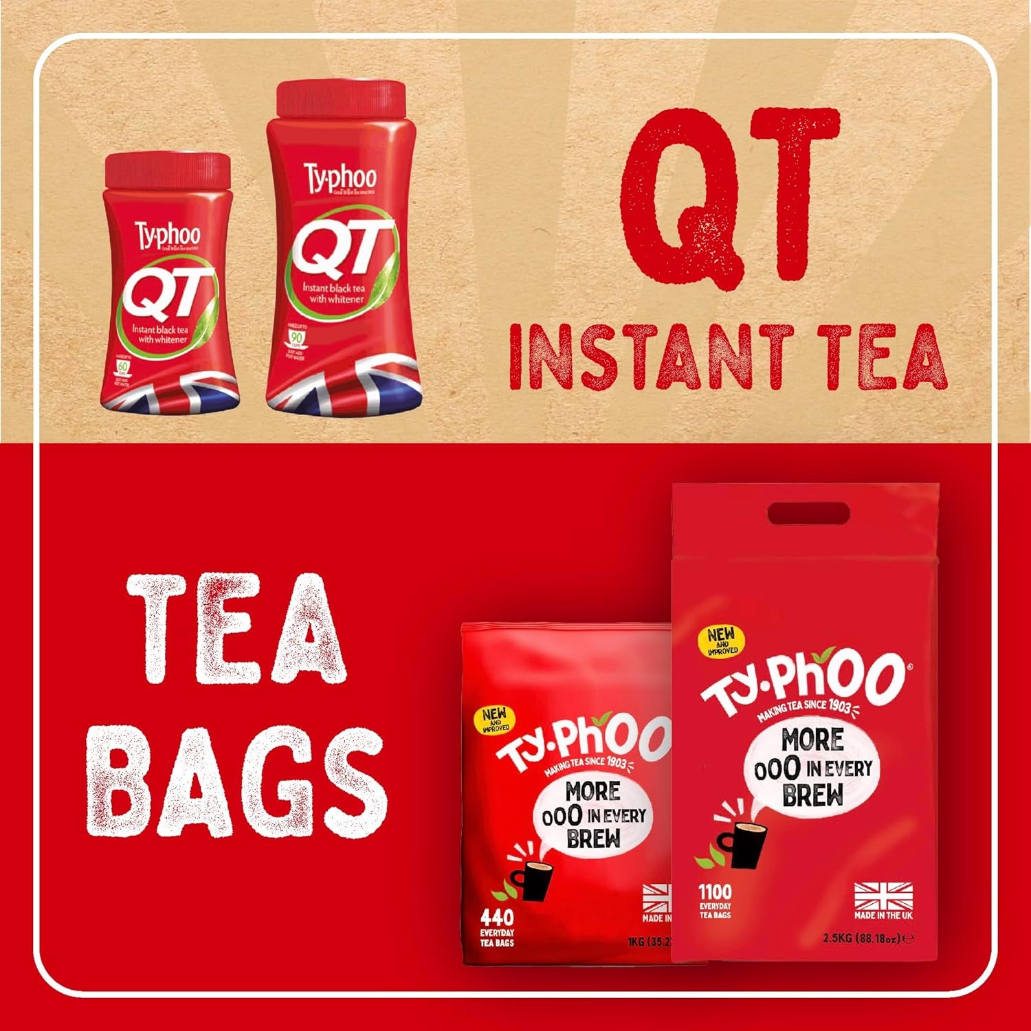 Typhoo 1100 Teabags
