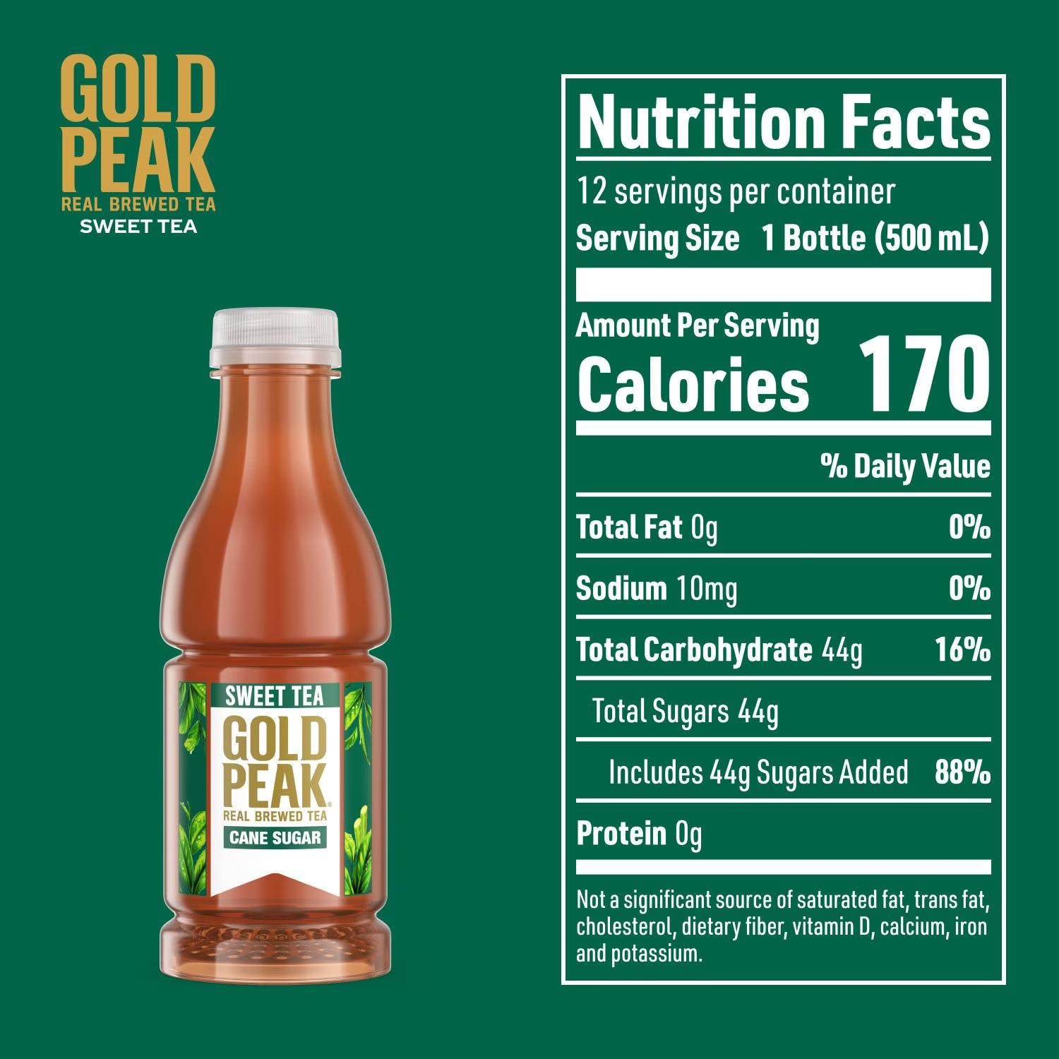Gold Peak Sweet Tea 16.9 fl oz., 18 pk.