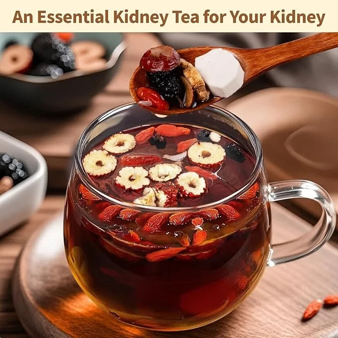 Ginseng Five Treasure Tea – Kidney Cleanse/Detox-40 tea bags-Free Shipping