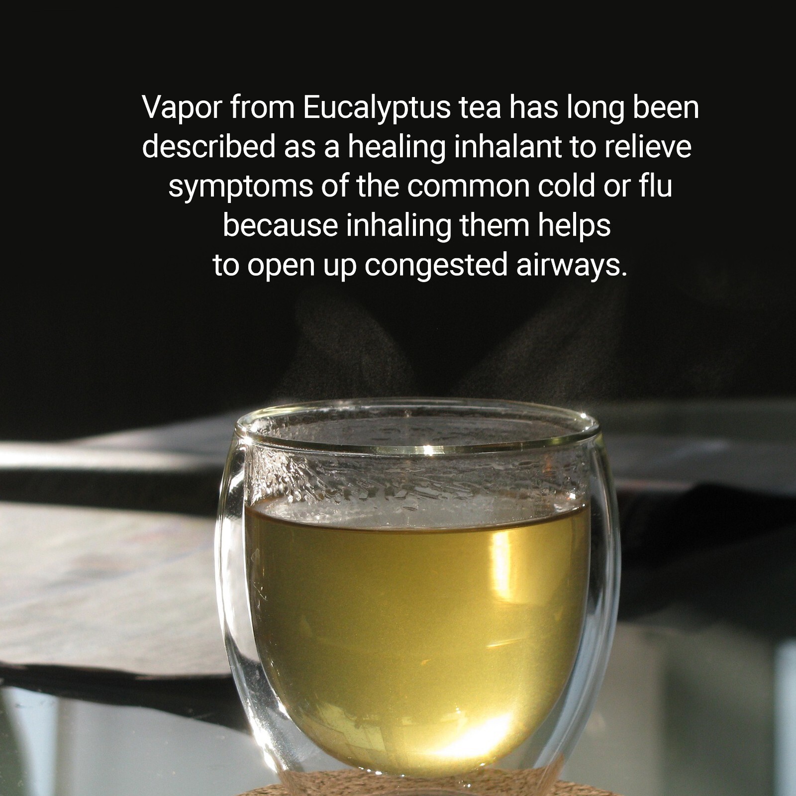 Pure Eucalyptus Tea – 75 Bags, Eucalyptus Leaf Tea, Soothing Tea, Caffeine Free
