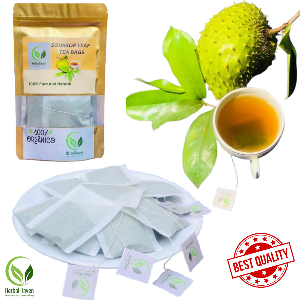 Dried Organic Soursop Leaves Herbal Tea Bags Guanabana Graviola Annona Muricata