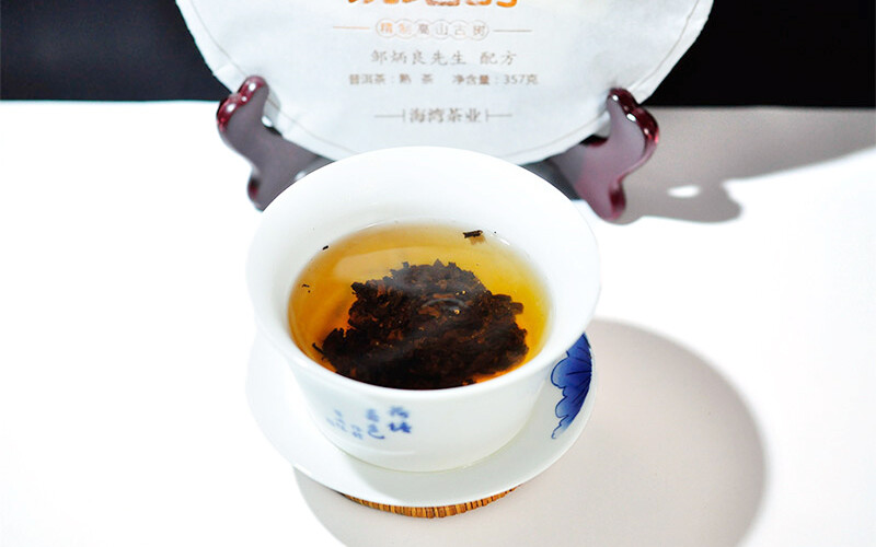 2017 Haiwan Amber LaoTongZhi Hu Po Chun Ripe Pu’er Tea Shu Puer Chinese Tea 357g