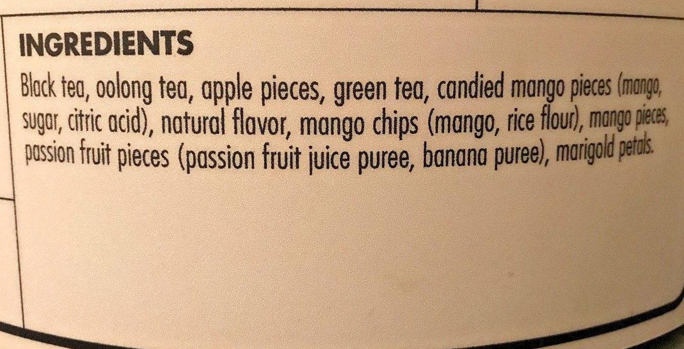 🍑 NEW! RARE! TEAVANA HEALTHY 2 OZ REV UP WELLNESS SEALED TEA BAG! LOOSE LEAF 🍑