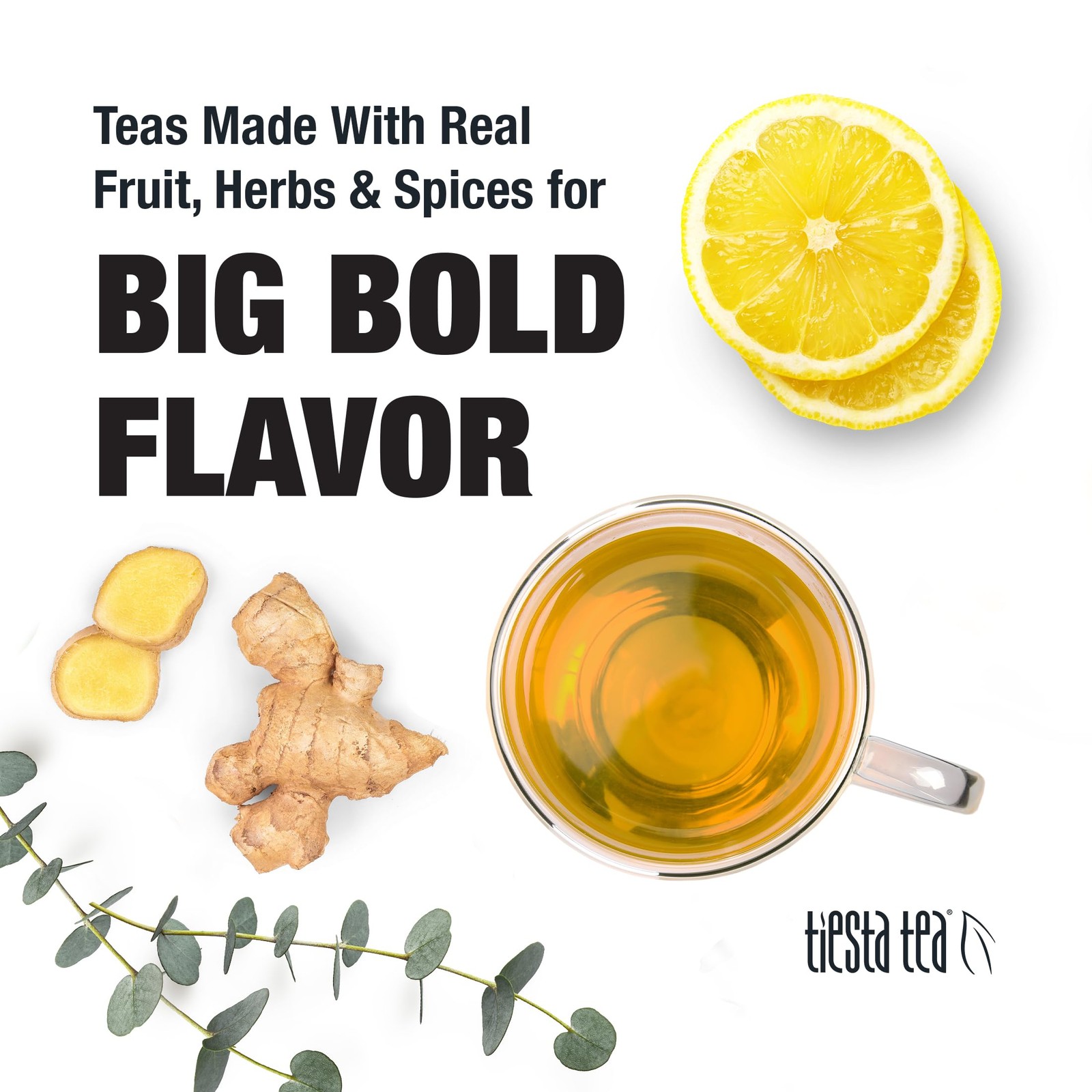 – Meyer Lemon Zest, Loose Leaf, Zesty Lemon Herbal Tea, Premium Non-Caffeinat…