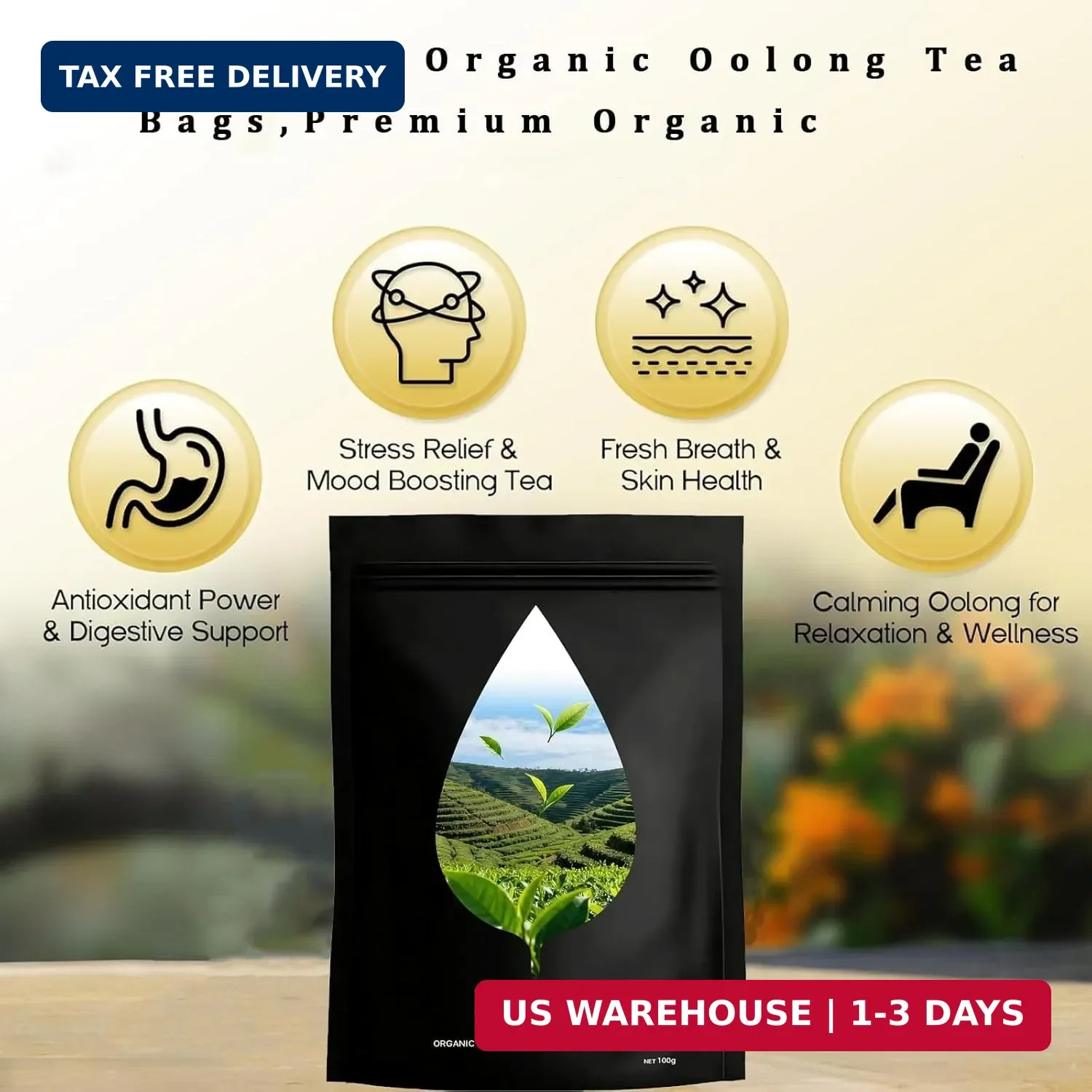 Pipi Tea,Pipi Tea Oolong,Pipi Oolong Tea Organic Tea Bags – Premium Whole Leaf