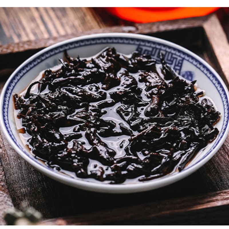 357g Yunnan Menghai Qizi Cake Tea 2020 Royal Court Tea Pu’er Tea Ripe Tea Cake
