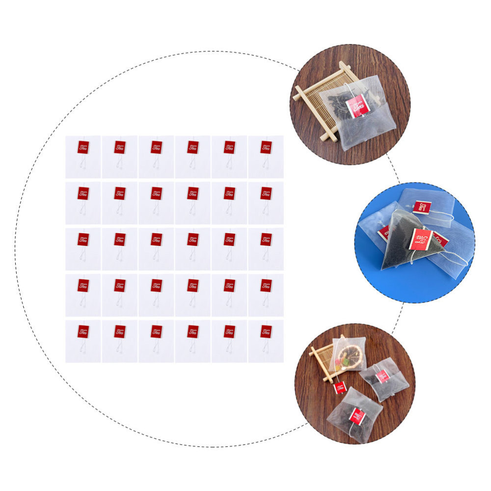 100pcs coffee filter bag Empty Portable Small Tea Pouches Loose Tea Bags