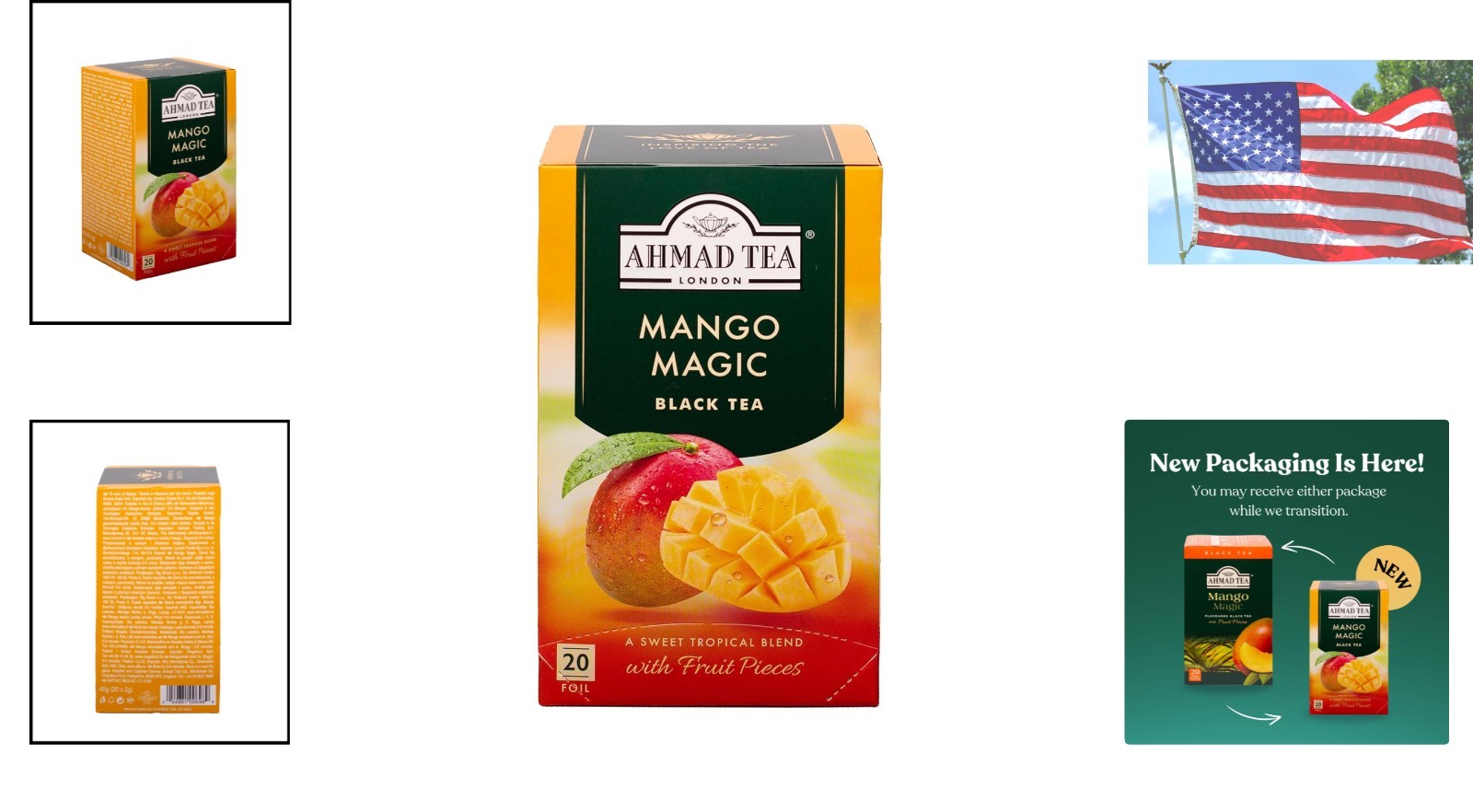 Mango Black Tea (1.4oz) – Naturally Caffeinated & Sugar-Free