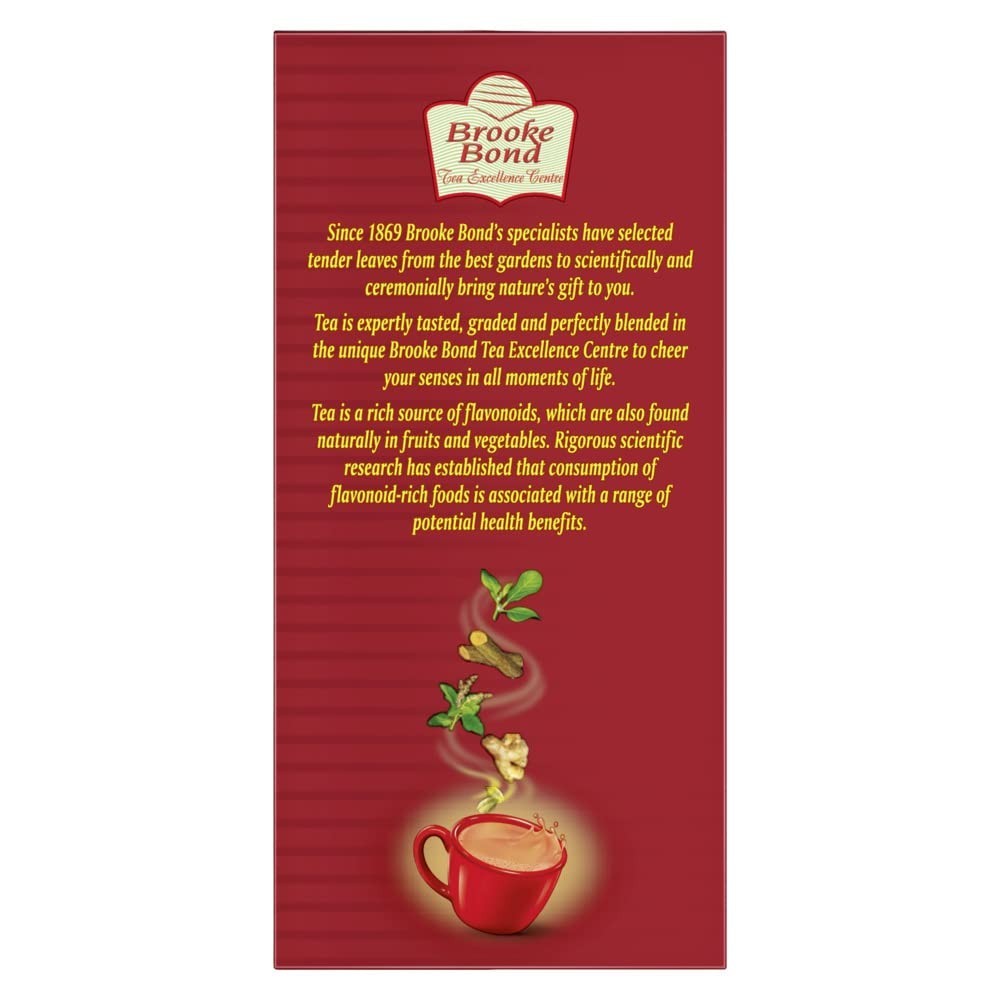 Brooke Bond Red Label Ginger, Brooke Bond 3 Roses Natural Care Tea