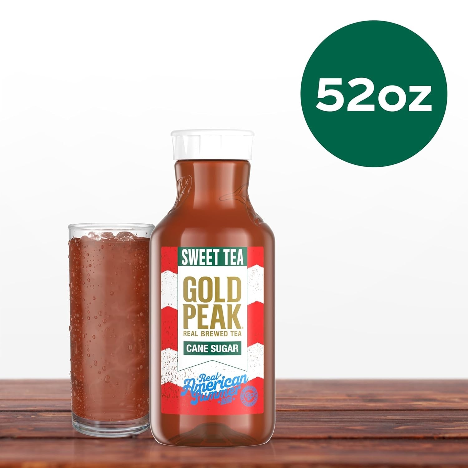 Refreshing Sweet Tea, 52 fl oz – Preservative-Free & Low Caffeine Delight