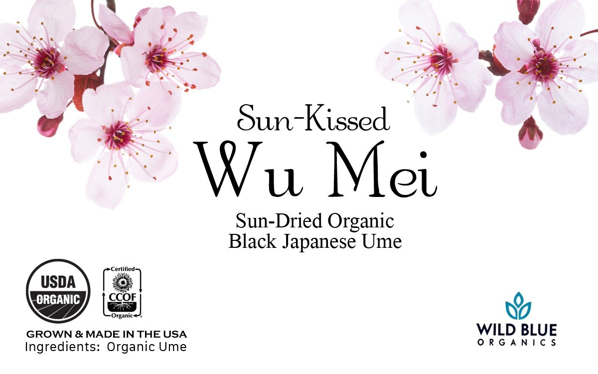 Organic Wu Mei Tea – Naturally Fermented Sour Plum Herbal Tea, California Farm D
