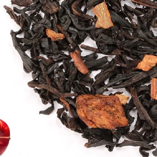 Candy apple black tea loose leaf 5 ounce bag fresh