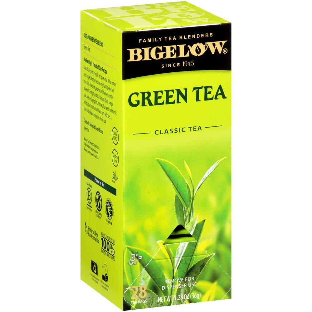 6-Pack Green Tea 28-Count Boxes Bright Antioxidant-Rich Natural Medium-Caffeine
