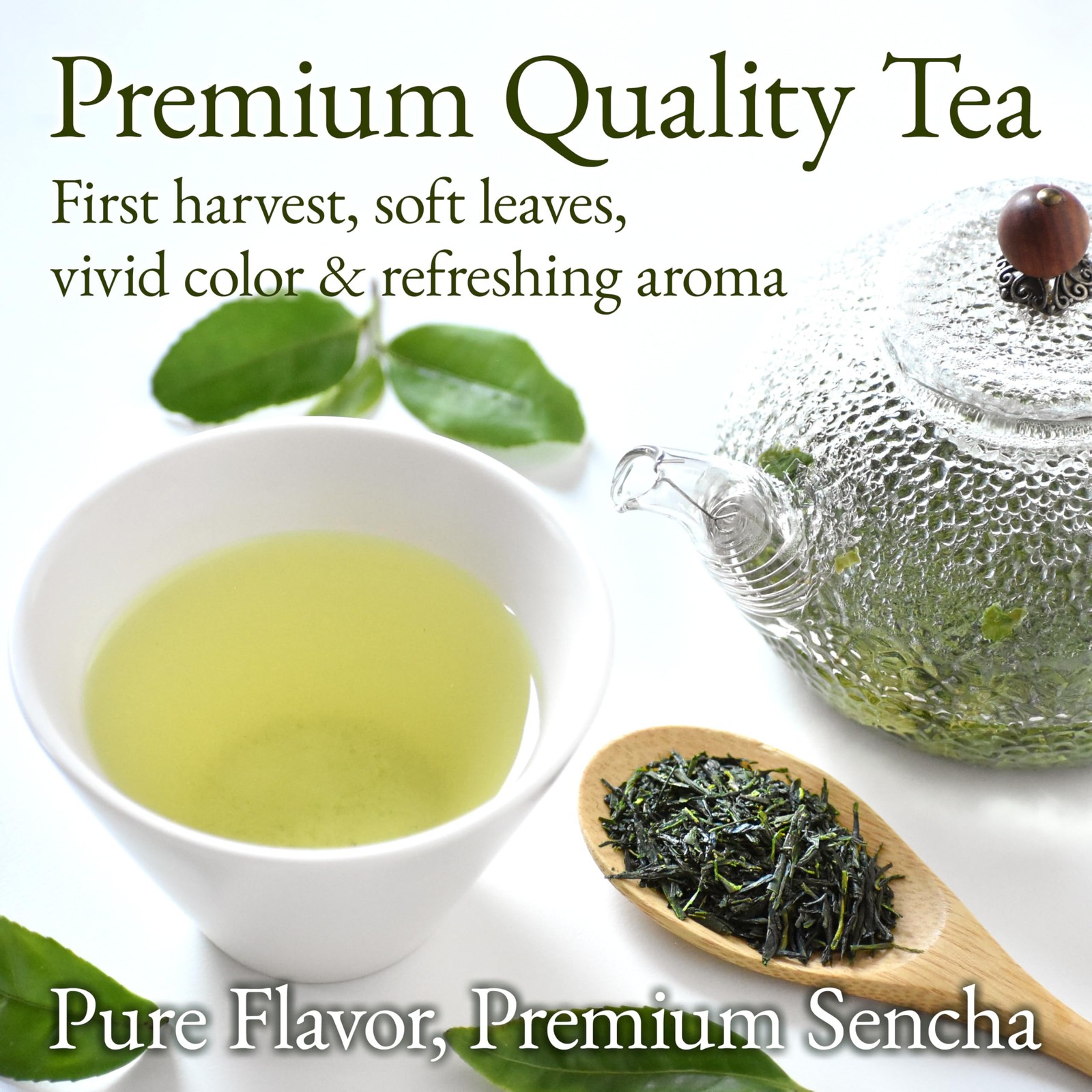 YAMASAN KYOTO UJI Japanese Sencha Green Tea, 100% FirstHarvest Loose Leaf, Br…
