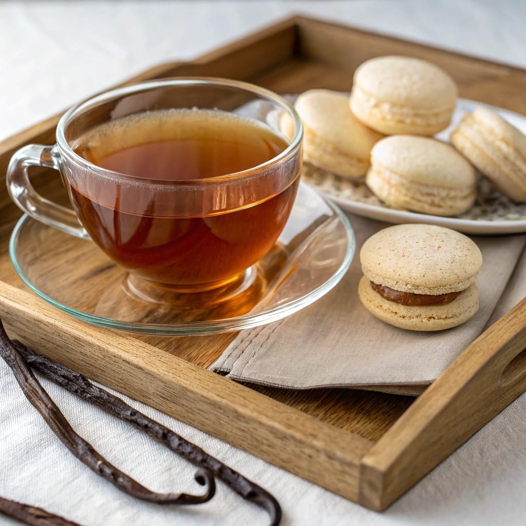 TAZO Dessert Delights Vanilla Bean Macaron Tea Bags, 15 Count (Pack of 6)