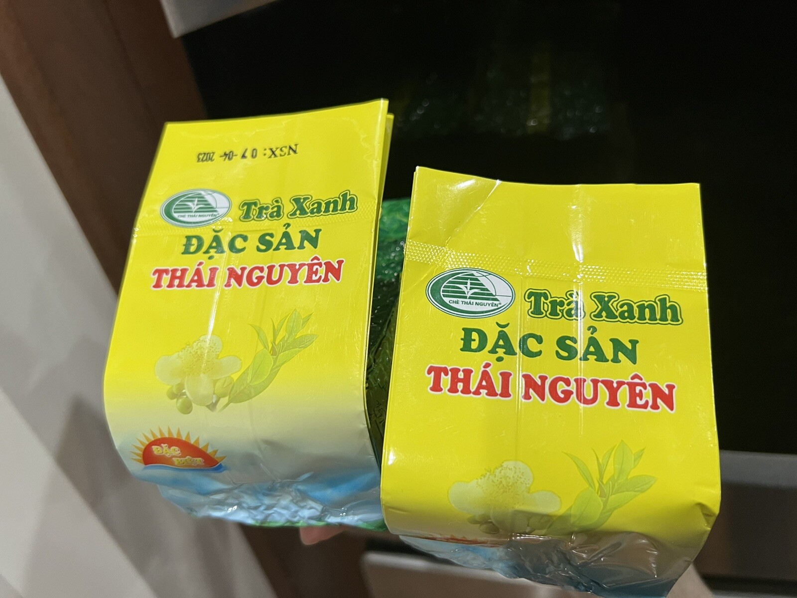 TRA XANH THAI NGUYEN Set Of 2! HIGH MOUNTAIN GREEN TEA