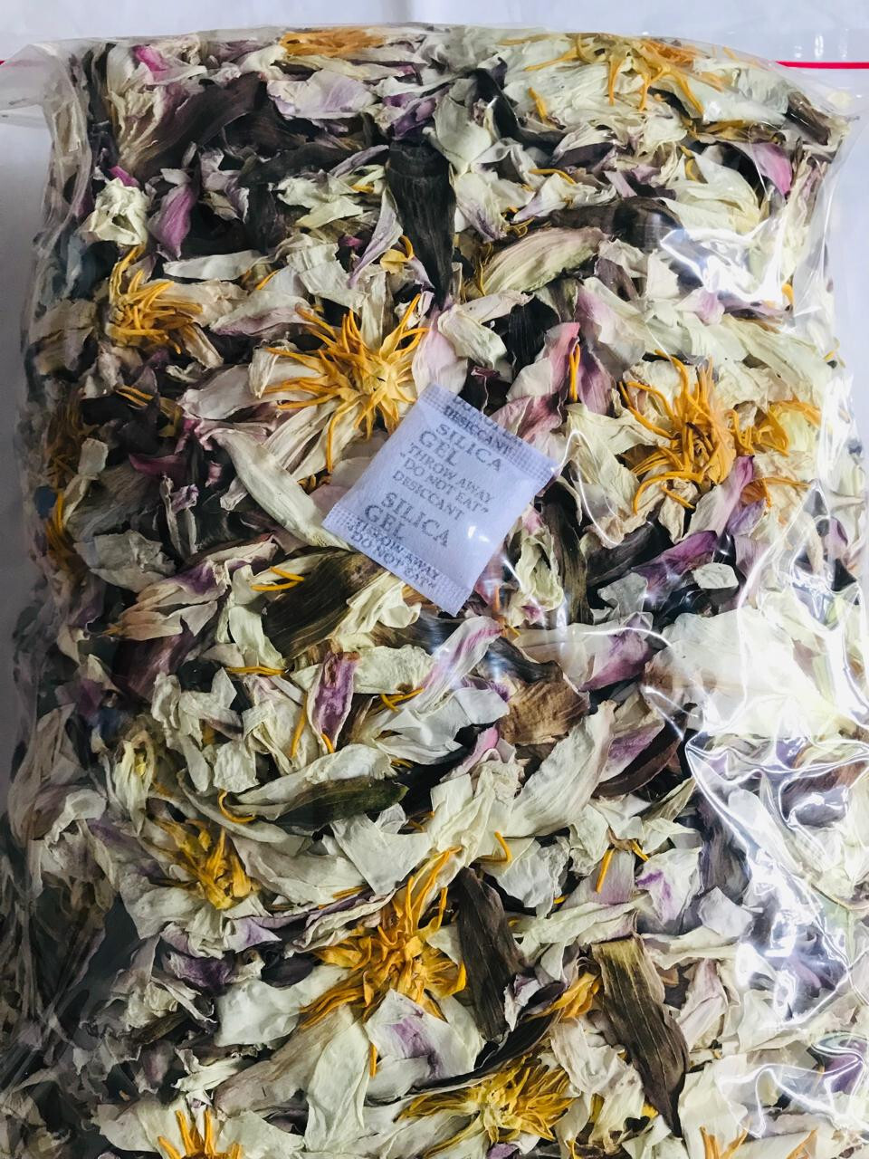 Ceylon White Lotus Dried Natural Herbal Organic Flowers Ampla Tea Pure