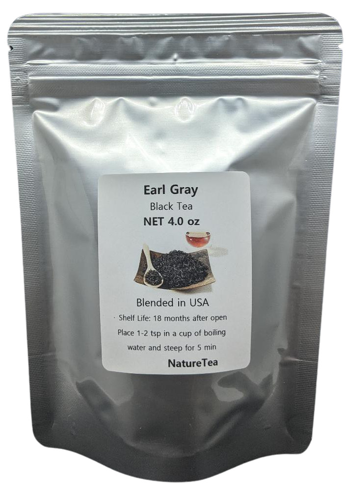 Earl Grey Tea – Loose Black Tea Blend from 100% Nature,
